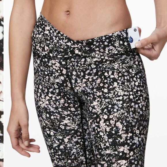 Lululemon Wunder Under Full Length Leggings (Size 4) Floral Full On Luxtreme 28” - Picture 4 of 11